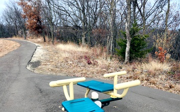 Kaw Lake recreation enhanced with new public fitness trail