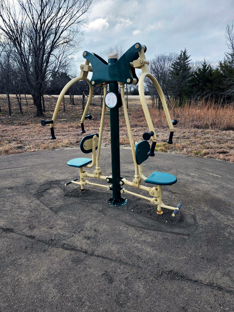 Kaw Lake recreaation enhanced with new fitness trail