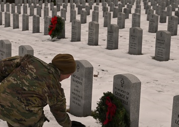 104th Fighter Wing Returns to Veterans Cemetery