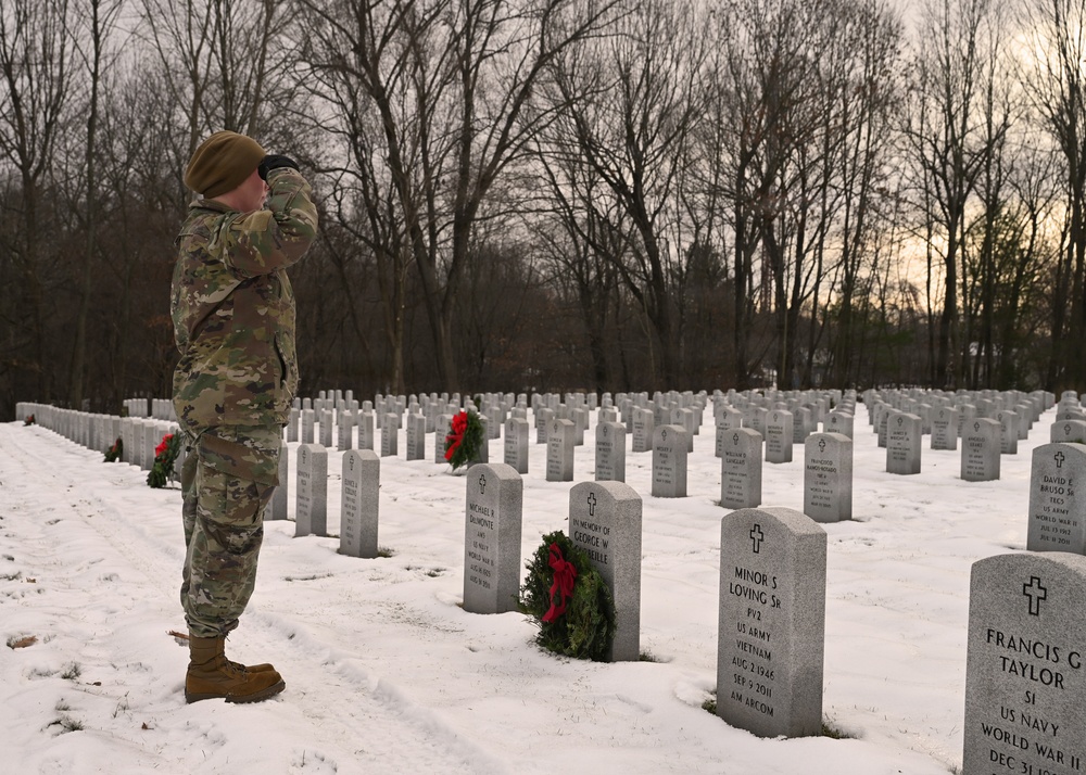 104th Fighter Wing Returns to Veterans Cemetery
