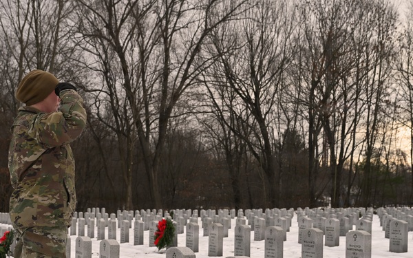 104th Fighter Wing Returns to Veterans Cemetery