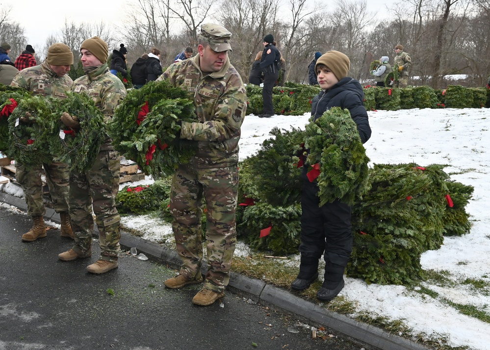 104th Fighter Wing Returns to Veterans Cemetery