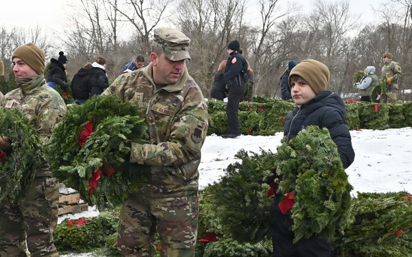 104th Fighter Wing Returns to Veterans Cemetery