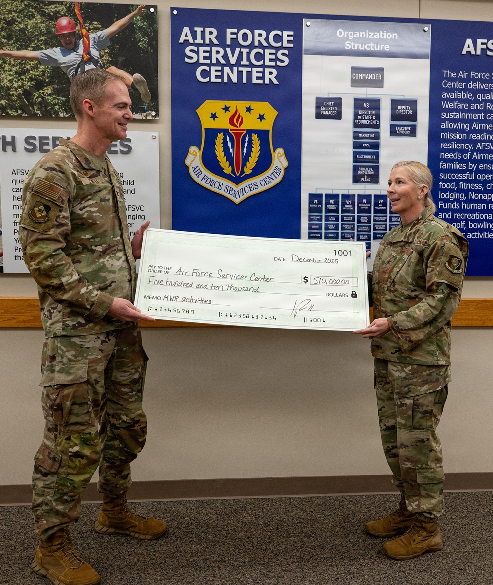 AFPAA Trademark Licensing Program Supports Air Force MWR with Annual Contribution