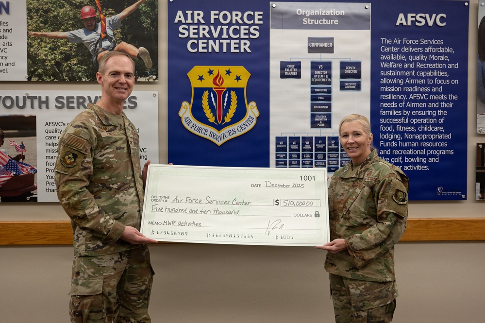 AFPAA Trademark Licensing Program Supports Air Force MWR with Annual Contribution