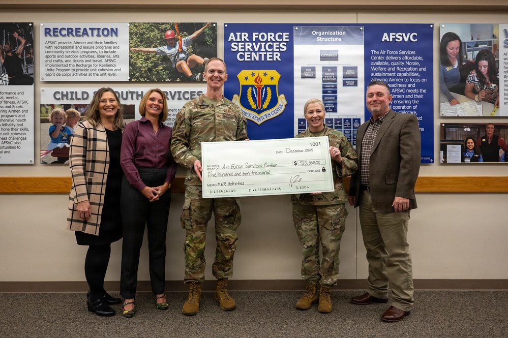 AFPAA Trademark Licensing Program Supports Air Force MWR with Annual Contribution