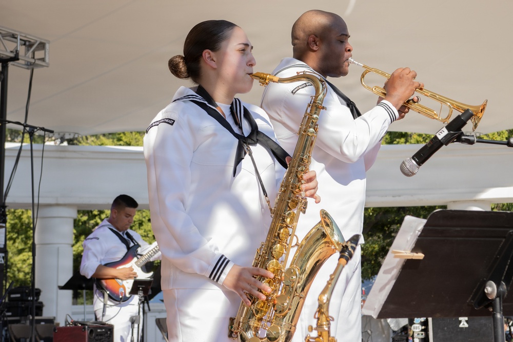 Navy Band Southeast's VIP Jazz Combo Performs at Savannah Jazz Festival