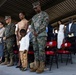 Headquarters and Service Battalion conduct change of command ceremony