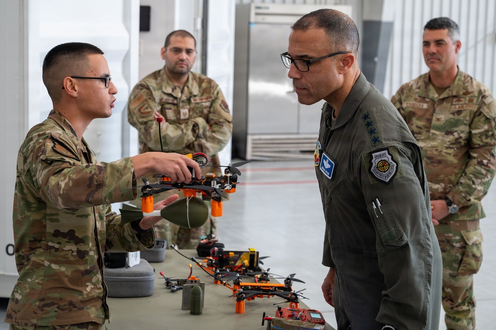 ACC Command Team gets inside look at Davis-Monthan’s innovative warfighting capabilities
