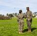 Headquarters and Service Battalion conduct change of command ceremony