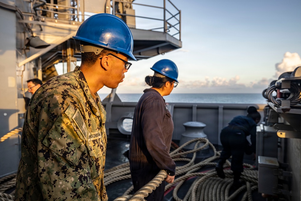 USS Iwo Jima Departs St. Croix, U.S. Virgin Islands