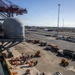 USS Iwo Jima Onloads Supplies In Ponce, Puerto Rico