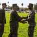Headquarters and Service Battalion conduct change of command ceremony