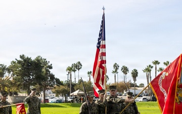 Headquarters and Service Battalion conduct change of command ceremony