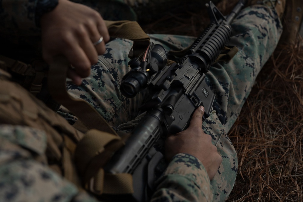 Headquarters and Service Battalion Motor Transportation Field Exercise