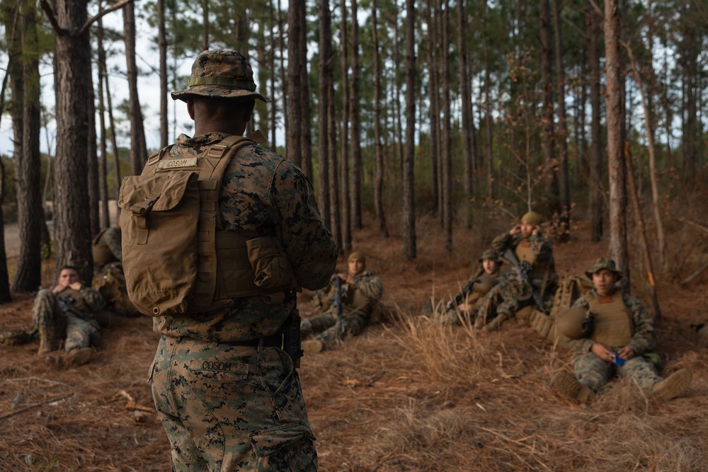 Headquarters and Service Battalion Motor Transportation Field Exercise