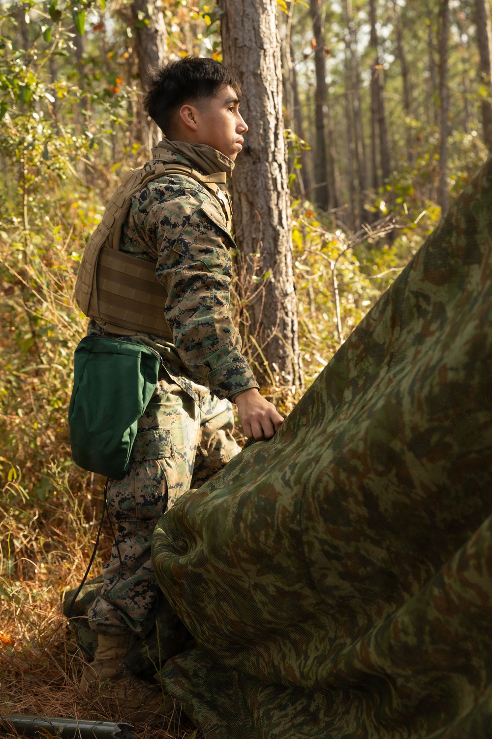 Headquarters and Service Battalion Motor Transportation Field Exercise