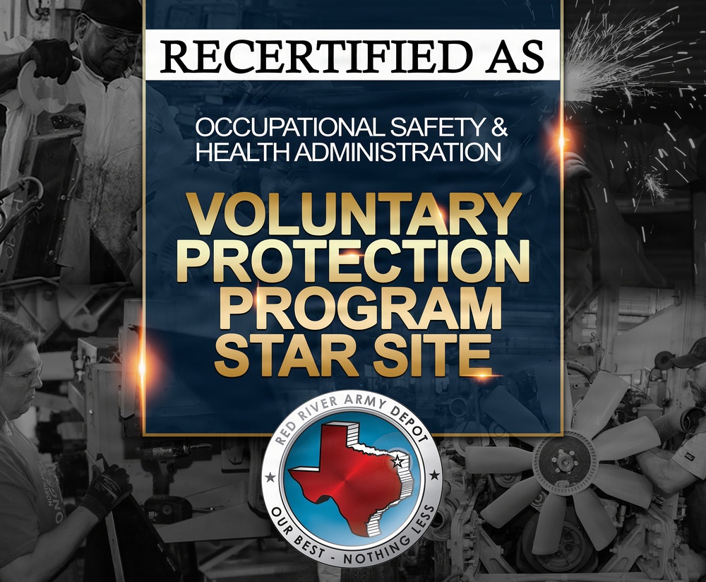 Red River Army Depot claims Voluntary Protection Program Star Site