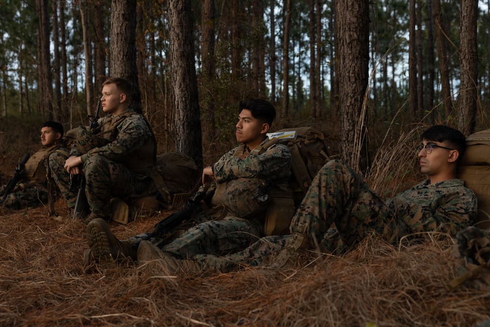 Headquarters and Service Battalion Motor Transportation Field Exercise
