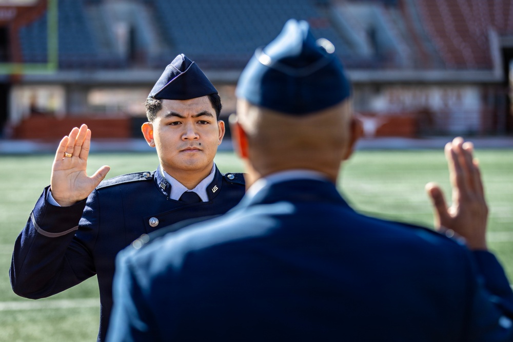 2nd Lt Kimo Martinez commissions to Space Force