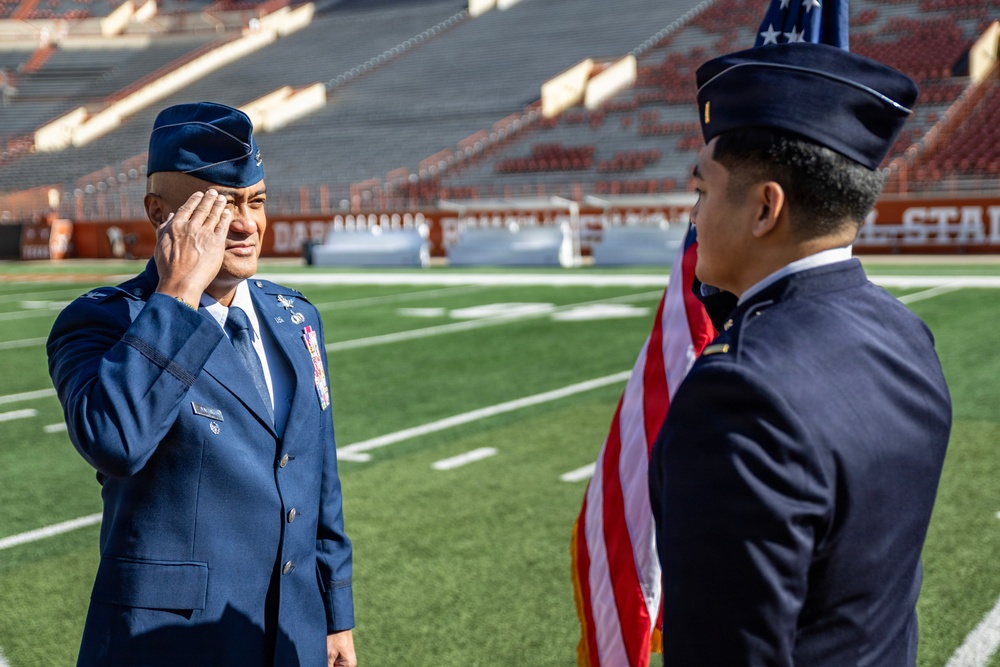2nd Lt Kimo Martinez commissions to Space Force