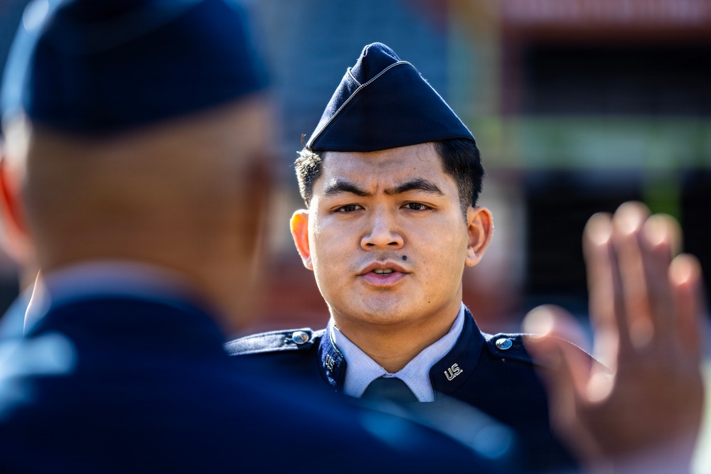 2nd Lt Kimo Martinez commissions to Space Force