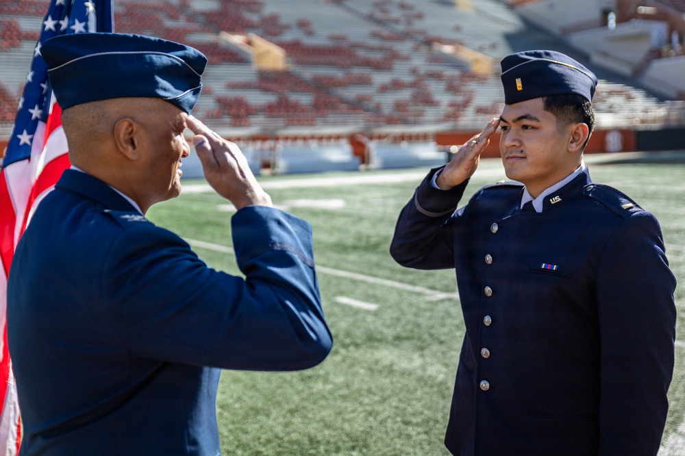 2nd Lt Kimo Martinez commissions to Space Force