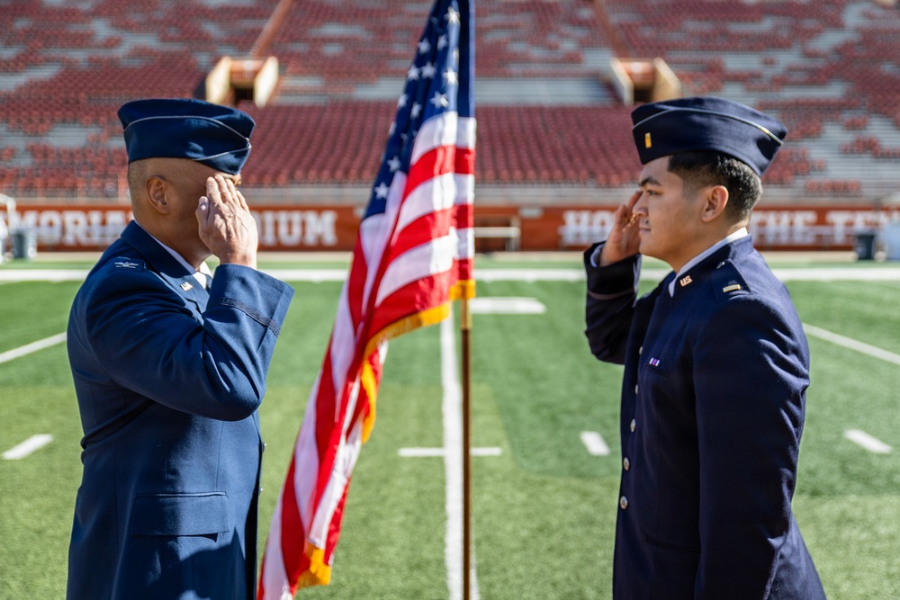 2nd Lt Kimo Martinez commissions to Space Force
