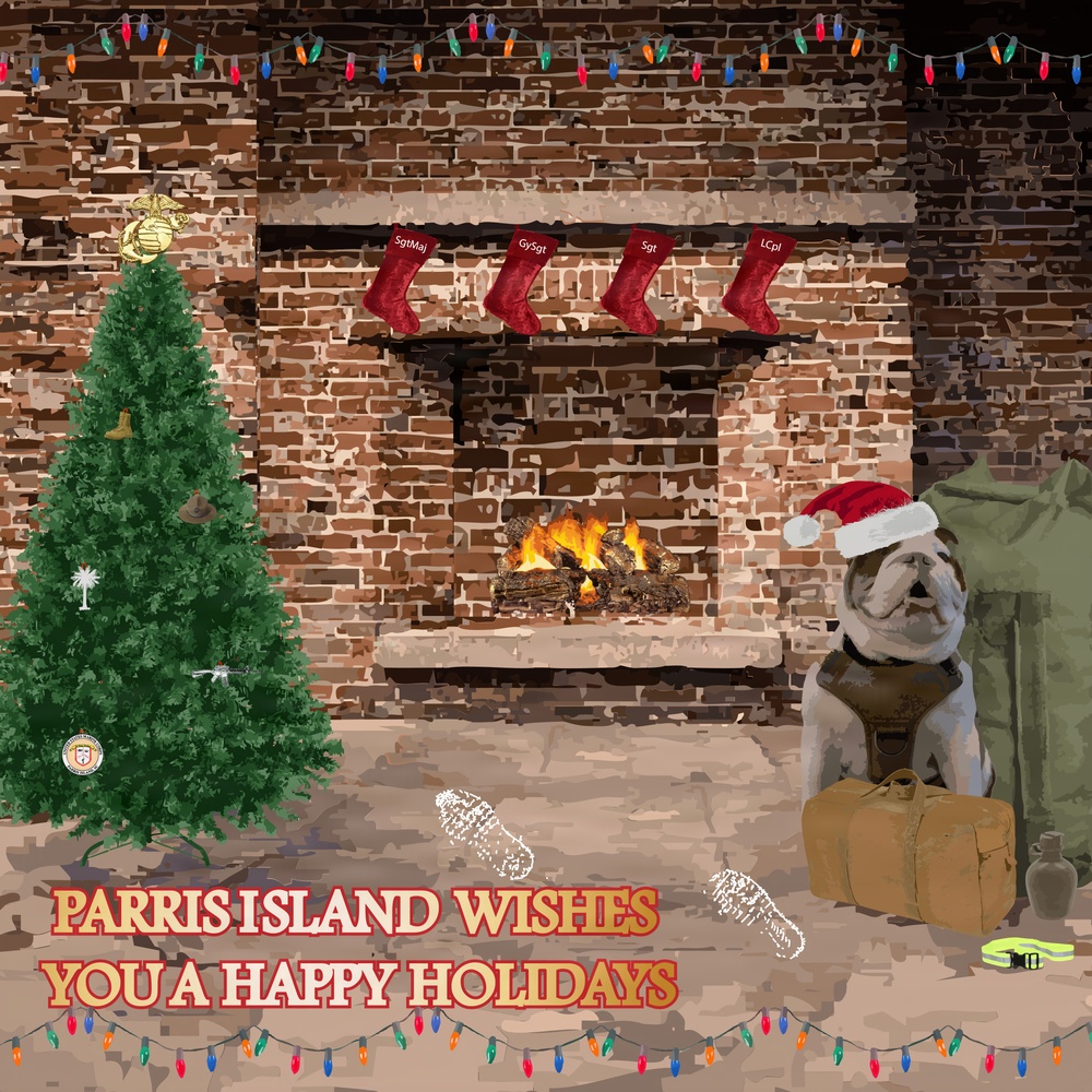 Parris Island Holidays Graphic