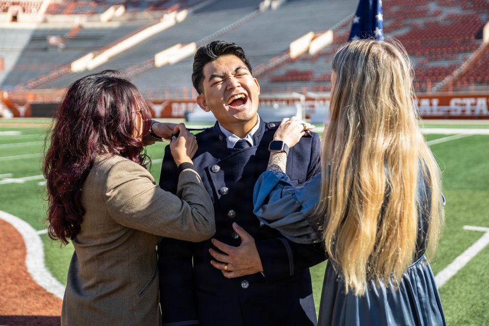 2nd Lt Kimo Martinez commissions to Space Force