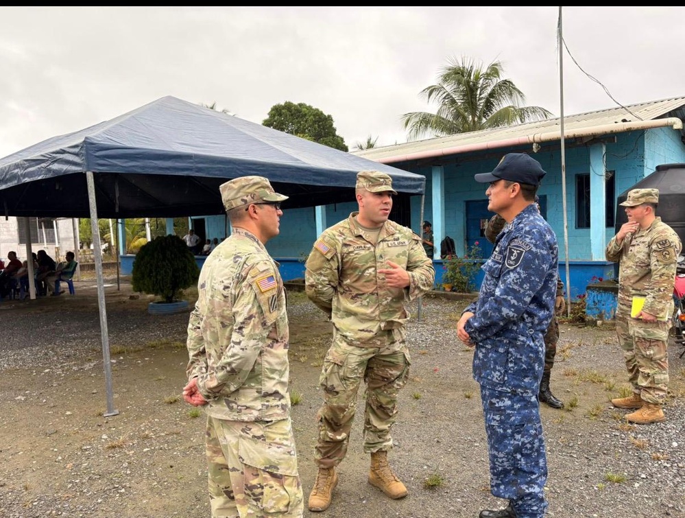 CAT 242 and Guatemala Partnered to Provide Medical Care in Puerto Barrios