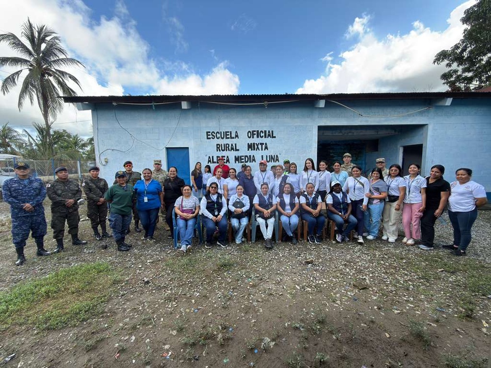 CAT 242 and Guatemala Partnered to Provide Medical Care in Puerto Barrios