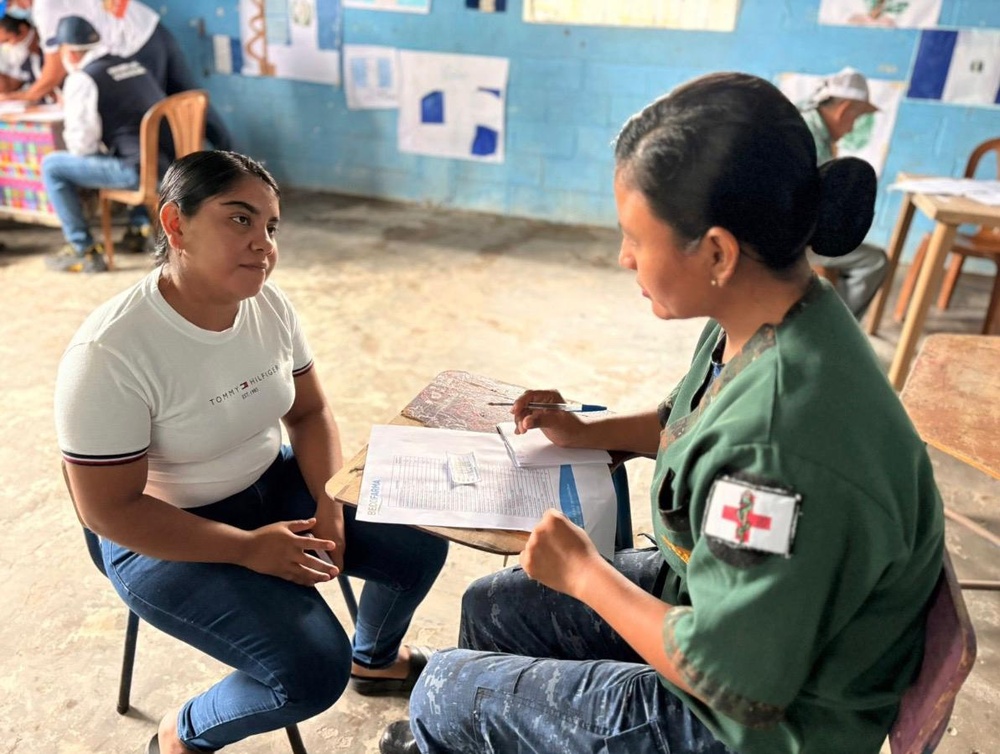 CAT 242 and Guatemala Partnered to Provide Medical Care in Puerto Barrios