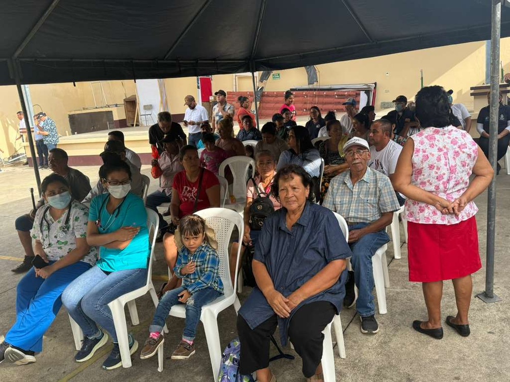 CAT 242 and Guatemala Partnered to Provide Medical Care in Puerto Barrios
