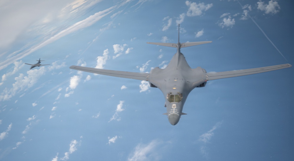 U.S. B-1B Bombers conduct operations in U.S. Southern Command AOR