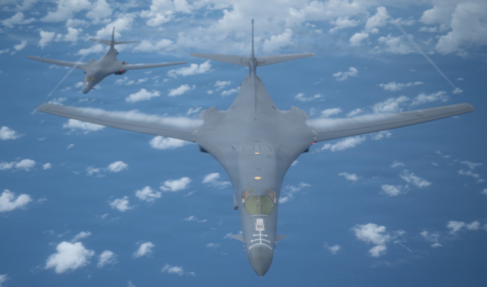 U.S. B-1B Bombers conduct operations in U.S. Southern Command AOR