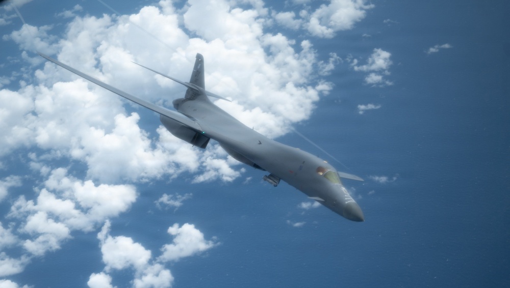 U.S. B-1B Bombers conduct operations in U.S. Southern Command AOR