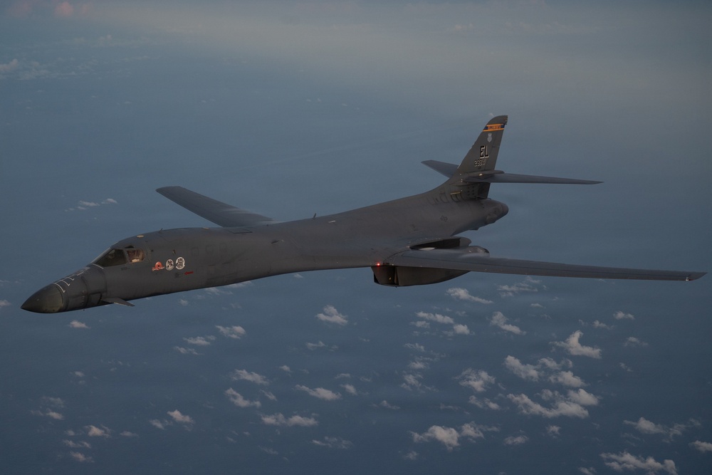 U.S. B-1B Bombers conduct operations in U.S. Southern Command AOR