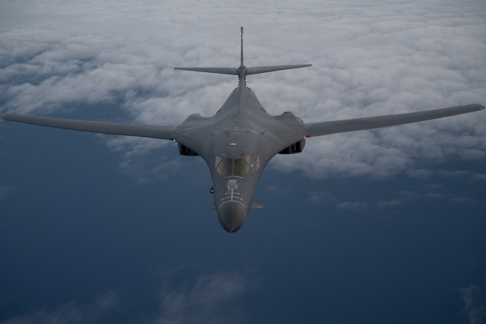 U.S. B-1B Bombers conduct operations in U.S. Southern Command AOR