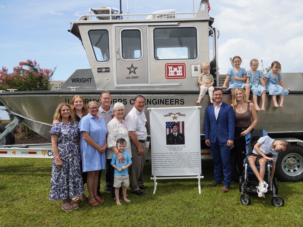 A Legacy that Floats: Savannah District Dedicates New Survey Vessels Honoring Fallen Georgia Soldiers