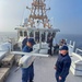 Coast Guard members conduct UAS training aboard cutter