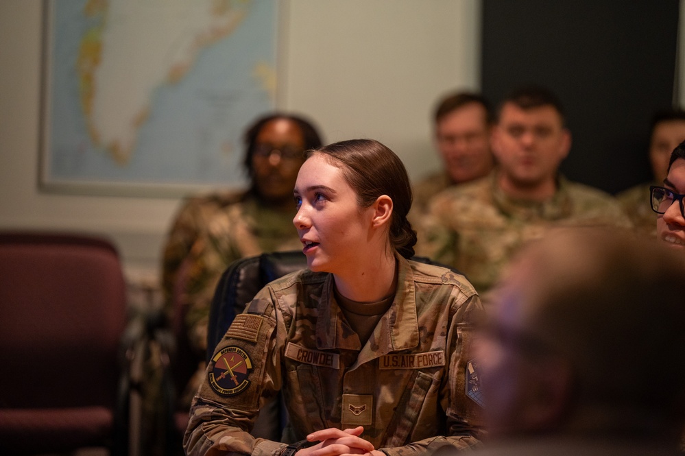 SECWAR delivers holiday greeting to Airmen, Guardians at Pituffik SB