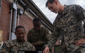 U.S. Marine Corps Satellite Transmissions System Operators Test-Out on Various Satellite Communication Systems