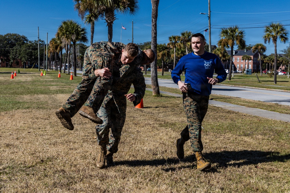 Headquarters and Service Combat Fitness Test
