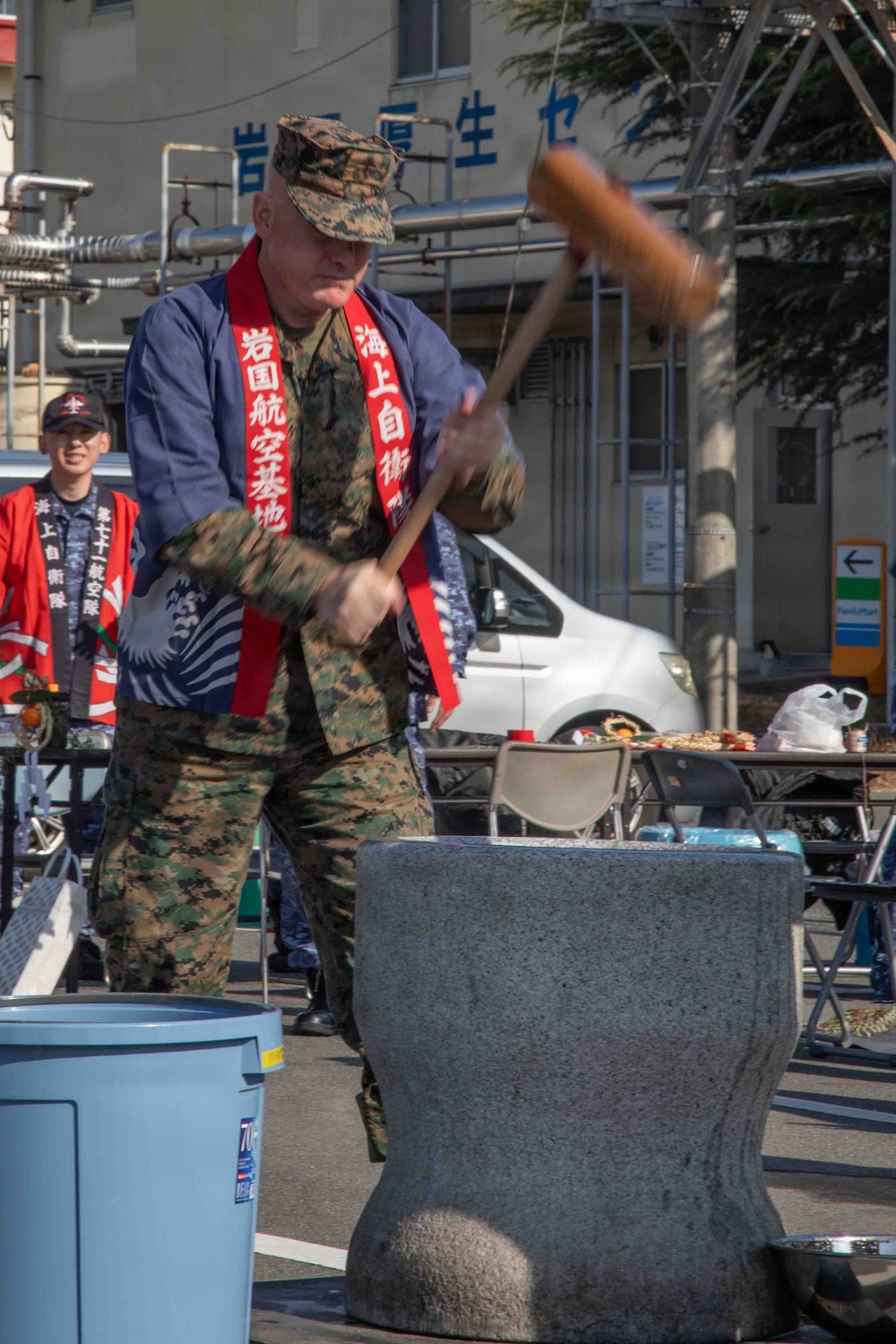 Fleet Air Wing 31 hosts a traditional Mochitsuki event