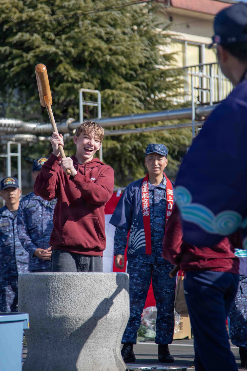 Fleet Air Wing 31 hosts a traditional Mochitsuki event