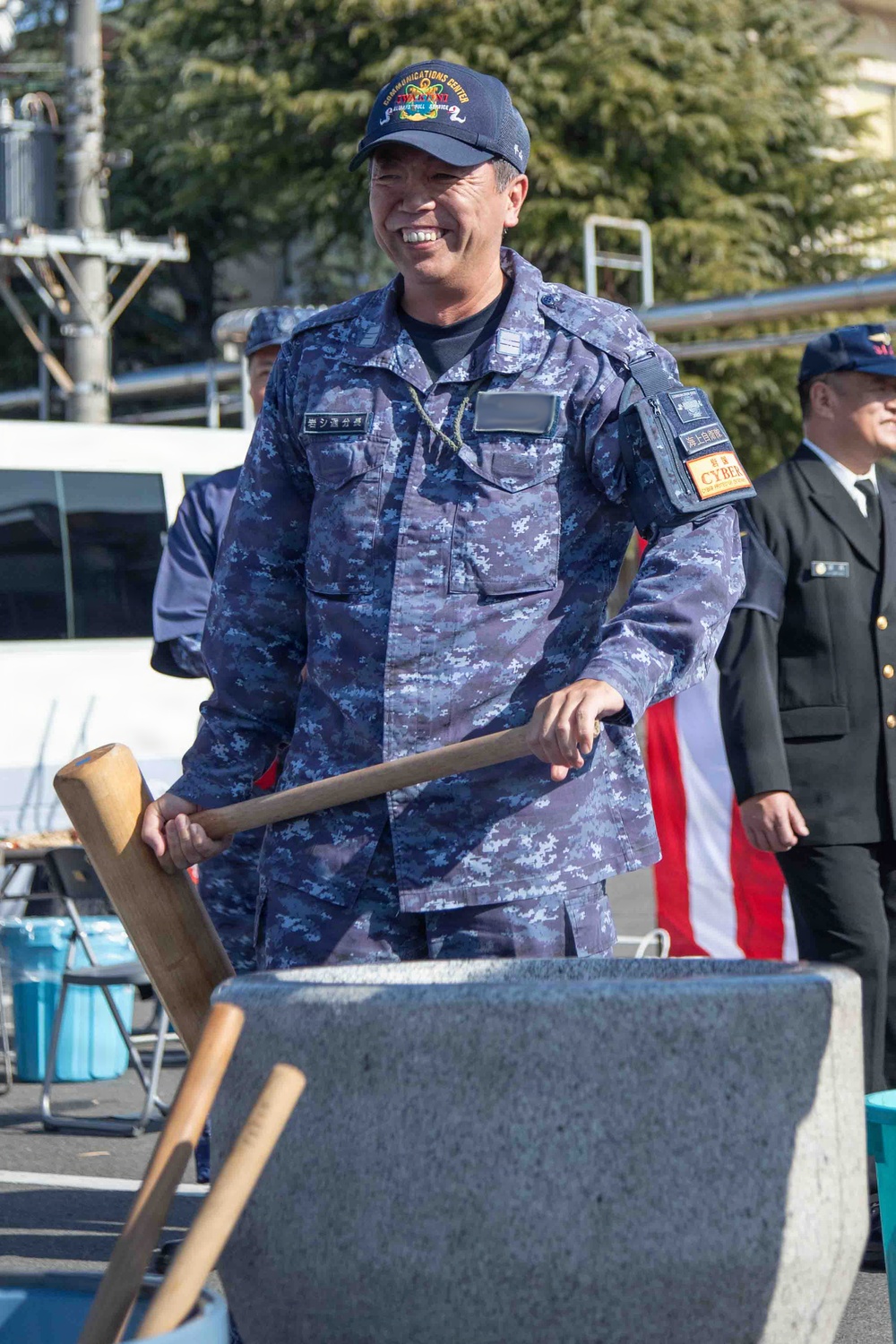 Fleet Air Wing 31 hosts a traditional Mochitsuki event