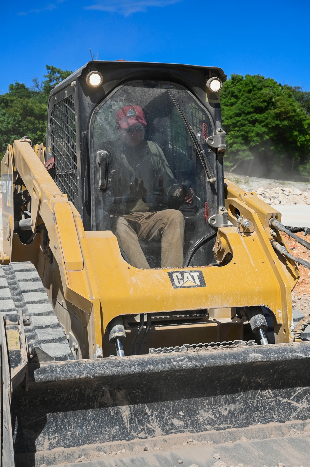Airmen engineers complete 50-foot crater repair