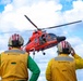 Coast Guard Cutter Midgett conducts helicopter operations