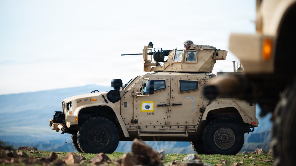 TF Ashland Marines, Sailors Conduct Range 800 Live Fire and Maneuver Training
